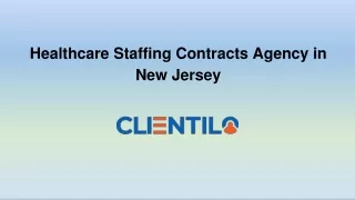 Healthcare Staffing Contracts Agency in New Jersey