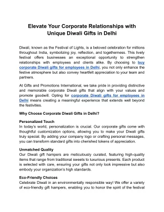 Top Corporate Diwali Gifting companies in Delhi by All Corporate Gifts