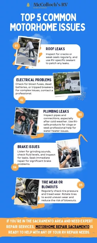 Top 5 Common Motorhome Issues