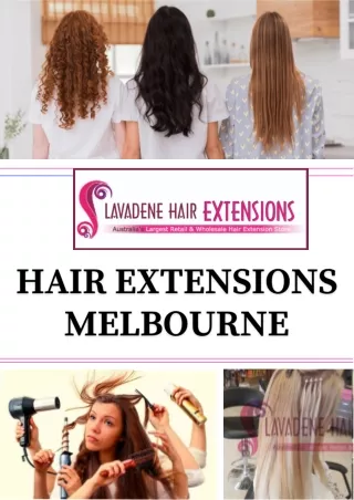 Wigs Melbourne - Hair Extensions Melbourne