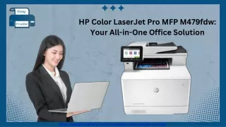 HP Color LaserJet Pro MFP M479fdw Your All-in-One Office Solution