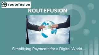 Innovative Embedded Online Payment Solutions from RouteFusion