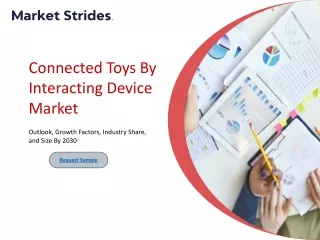 Connected Toys By Interacting Device Market