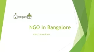 NGO In Bangalore