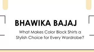 What Makes Color Block Shirts a Stylish Choice for Every Wardrobe