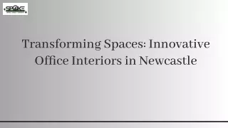 Newcastle office interiors