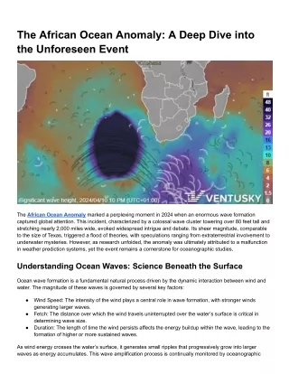 The African Ocean Anomaly_ A Deep Dive into the Unforeseen Event