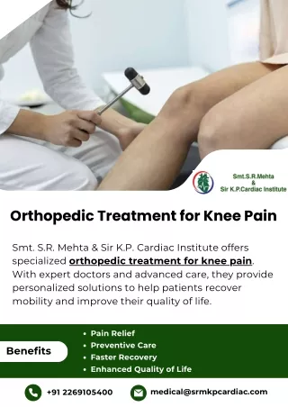 Orthopedic Treatment for Knee Pain