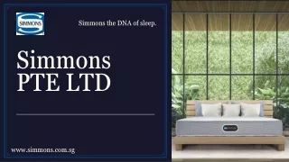 Simmons PTE LTD | Singapore