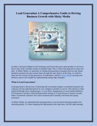 Fuel Your Sales Pipeline with Quality Leads