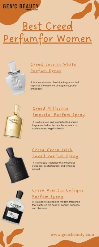 Best Creed Perfume for Women and Men | Gen C Beauty