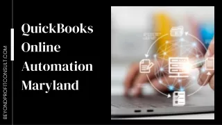 QuickBooks Online Automation Maryland