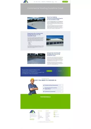 Commercial Roofing Sunshine Coast