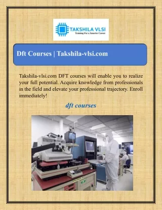 dft courses