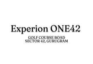 Experion ONE42 Gurugram PDF
