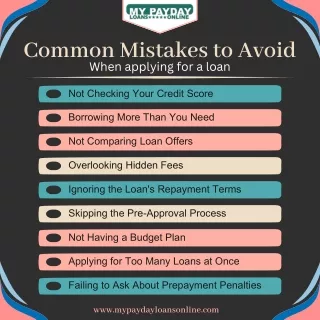 Loan Application Do's and Don'ts: Mistakes to Avoid