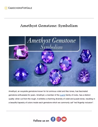 Caring for Your Amethyst Jewelry: Keeping Its Deep Purple Vibrant