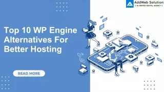 Best WP Engine Alternatives: Top 10 WordPress Hosting Solutions