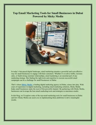 Boost Your Business with Top Email Marketing Solutions in Dubai!