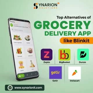 Top Alternatives of Grocery Delivery App like Blinkit