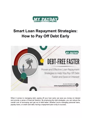 Unlock Financial Freedom: Effective Strategies to Accelerate Your Loan Repayment