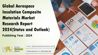 Global Aerospace Insulation Composite Materials Market Research Report 2024(Status and Outlook)