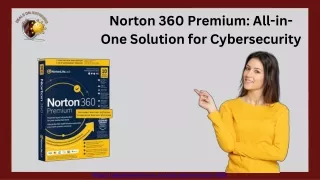 Norton 360 Premium All-in-One Solution for Cybersecurity