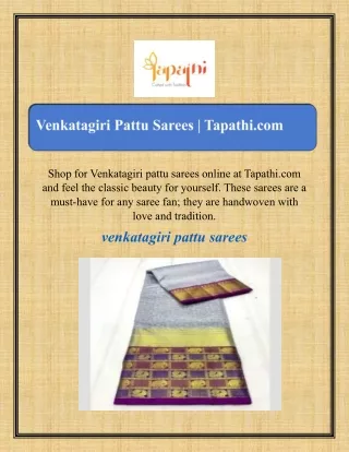 venkatagiri pattu sarees