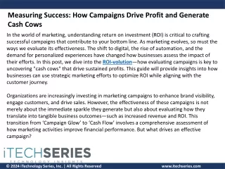 Measuring Success: How Campaigns Drive Profit and Generate Cash Cows