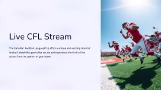 Live CFL Stream