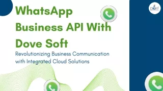 WhatsApp Business API with Dove Soft