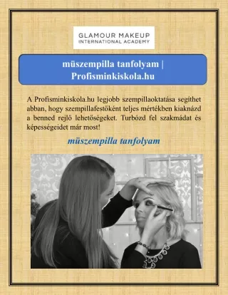 müszempilla tanfolyam