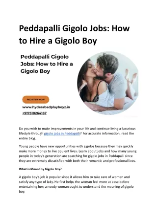 Peddapalli Gigolo Jobs_ How to Hire a Gigolo Boy (1)