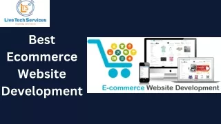 Best Ecommerce Website Development