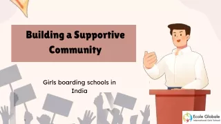 Building a Supportive Community (3)
