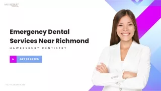 Emergency Dental Services Near Richmond