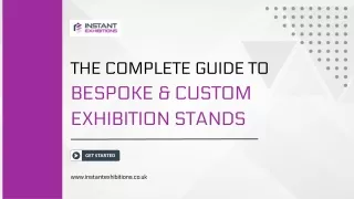 The Complete Guide To Bespoke & Custom Exhibition Stands
