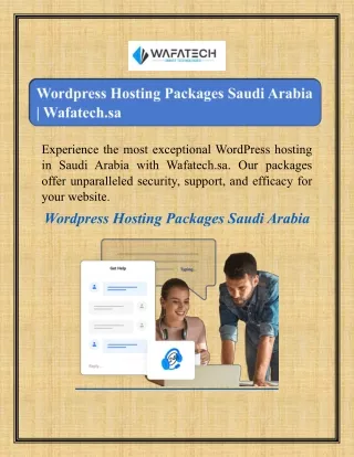 Wordpress Hosting Packages Saudi Arabia