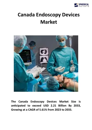 Canada Endoscopy Devices Market