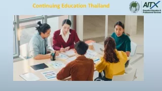 Continuing Education Thailand