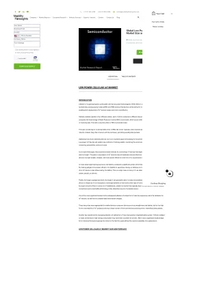 Low Power Cellular Iot Market