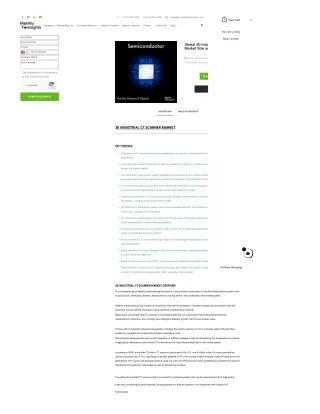 3d Industrial Ct Scanner Market
