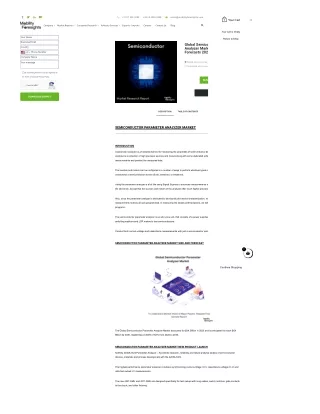 Semiconductor Parameter Analyzer Market