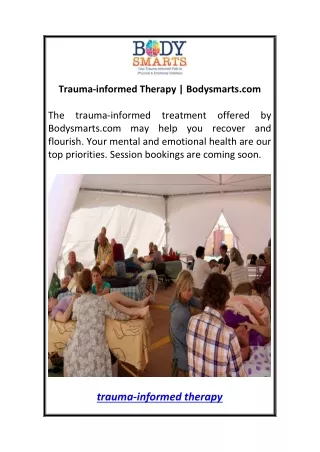 Trauma-informed Therapy Bodysmarts.com