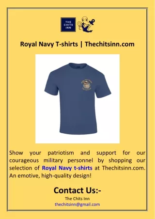 Royal Navy T-shirts  Thechitsinn.com