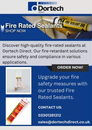 Fire-Rated Sealants - Safeguarding Buildings from Fire and Smoke Damage