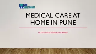 Medical Care At Home In Pune