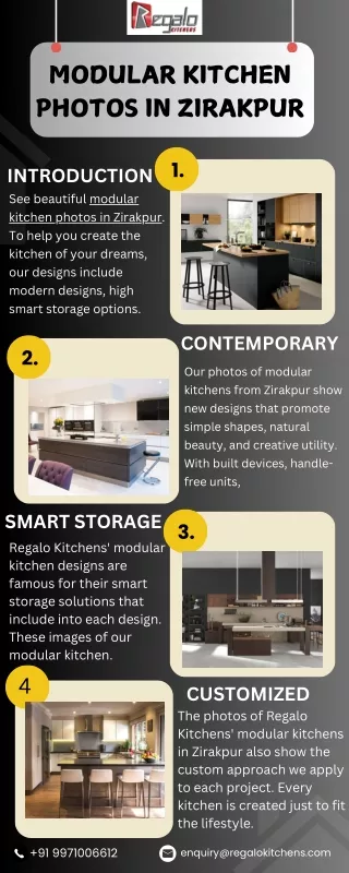 Modular Kitchen Photos In Zirakpur