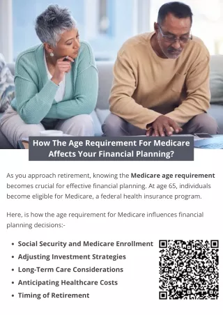 How The Age Requirement For Medicare Affects Your Financial Planning?