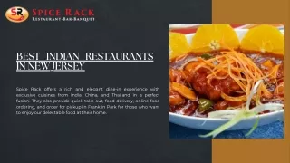 Best Indian Restaurants in New Jersey